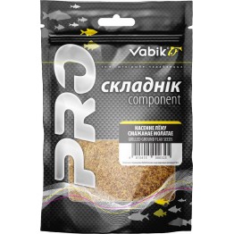Компонент для прикормки Vabik PRO Лён жареный молотый 150 г